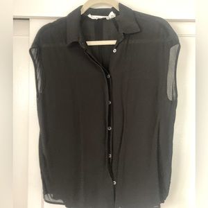 Wilt sleeveless black top